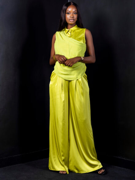 Ensemble Satin Lime - DK VIBES